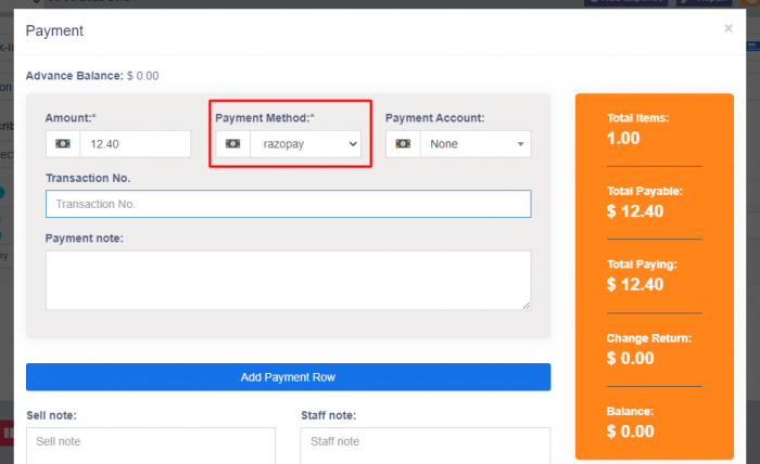 Adding & Editing Payment Method or Pay Via options (Custom payments)